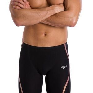 Speedo Men's LZR pure intent Black/rose gold jammer